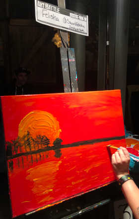 Felisha savard · AB2273-2-3 · Round 2 Easel 3