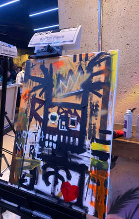 Keinon Pierre · AB2279-1-1 · Round 1 Easel 1