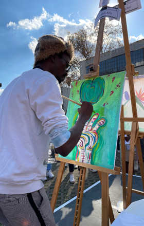 Dumisani Jere · AB2280-1-4 · Round 1 Easel 4
