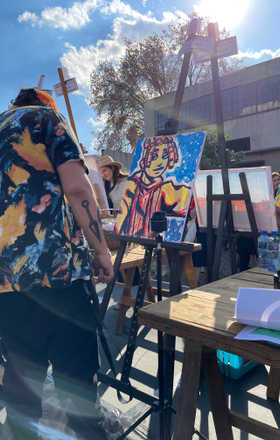 Leigh Le · AB2280-1-5 · Round 1 Easel 5