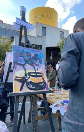 Petros mwenga · AB2280-2-5 · Round 2 Easel 5