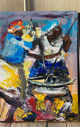 Petros mwenga · AB2280-2-5 · Round 2 Easel 5