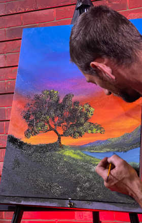 Ryan Houman · AB2284-2-2 · Round 2 Easel 2