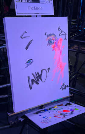 Flo Mena · AB2289-1-3 · Round 1 Easel 3