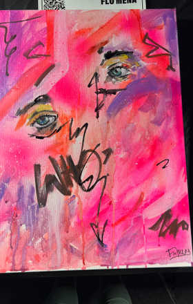 Flo Mena · AB2289-1-3 · Round 1 Easel 3