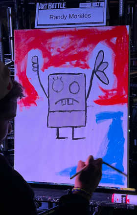 Randy Morales · AB2289-1-4 · Round 1 Easel 4