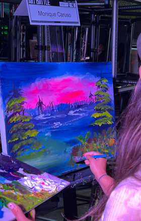 Monique Caruso · AB2289-2-4 · Round 2 Easel 4