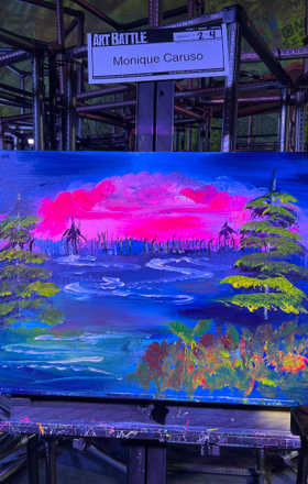 Monique Caruso · AB2289-2-4 · Round 2 Easel 4