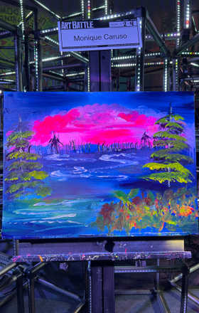 Monique Caruso · AB2289-2-4 · Round 2 Easel 4