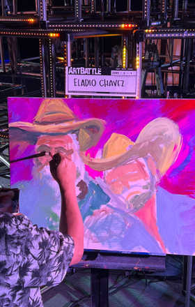Eladio Chavez · AB2289-3-1 · Round 3 Easel 1