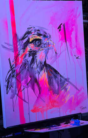 Flo Mena · AB2289-3-2 · Round 3 Easel 2