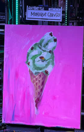 Monique Caruso · AB2289-3-4 · Round 3 Easel 4