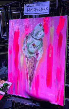 Monique Caruso · AB2289-3-4 · Round 3 Easel 4