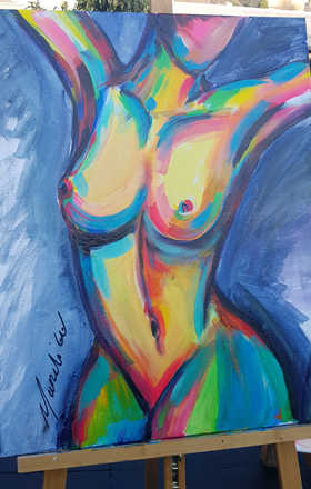 Bronwyn Davis · AB2302-3-4 · Round 3 Easel 4