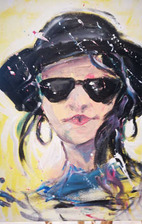 Sima Naseem · AB2303-1-3 · Round 1 Easel 3