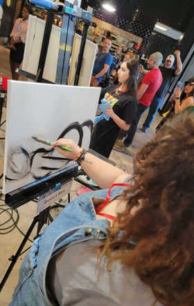 Danielle Rebel · AB2304-1-3 · Round 1 Easel 3