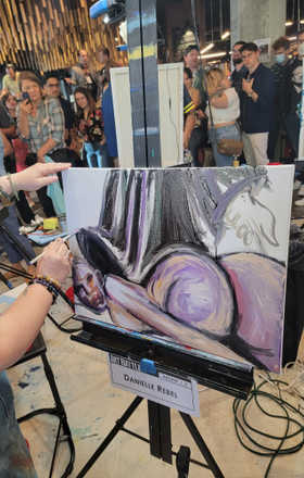 Danielle Rebel · AB2304-1-3 · Round 1 Easel 3