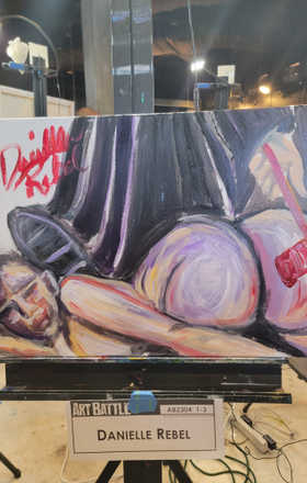 Danielle Rebel · AB2304-1-3 · Round 1 Easel 3