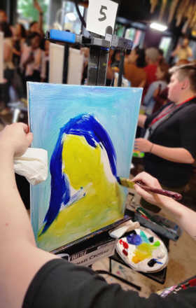 Michael Croteau · AB2304-1-5 · Round 1 Easel 5