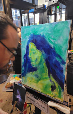 Michael Croteau · AB2304-1-5 · Round 1 Easel 5
