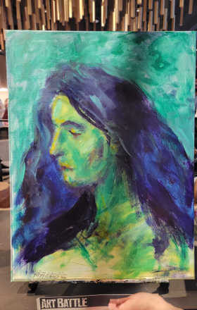 Michael Croteau · AB2304-1-5 · Round 1 Easel 5