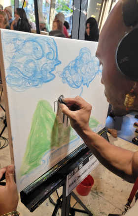 Mirai Okamura Culpepper · AB2304-2-2 · Round 2 Easel 2