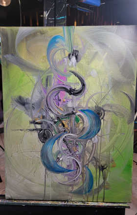 Gary Thomas · AB2304-2-4 · Round 2 Easel 4