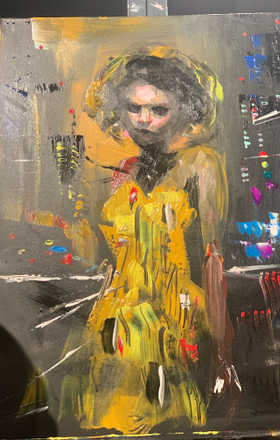 Allan Andre · AB2311-1-1 · Round 1 Easel 1