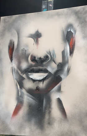 Allan Andre · AB2311-4-1 · Round 4 Easel 1