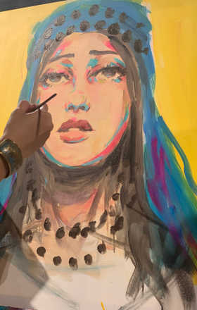 Katrina Canedo · AB2311-4-2 · Round 4 Easel 2
