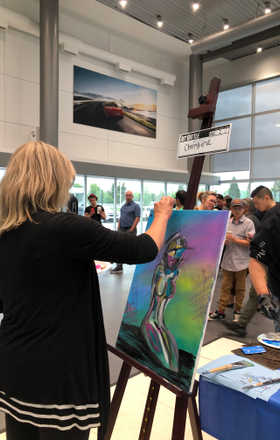 Christina Ferris · AB2315-2-1 · Round 2 Easel 1