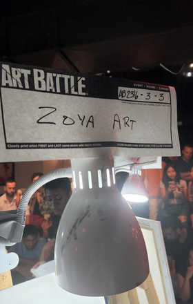 Zoya Tavangar · AB2316-3-3 · Round 3 Easel 3