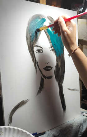 Zoya Tavangar · AB2316-3-3 · Round 3 Easel 3