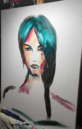 Zoya Tavangar · AB2316-3-3 · Round 3 Easel 3