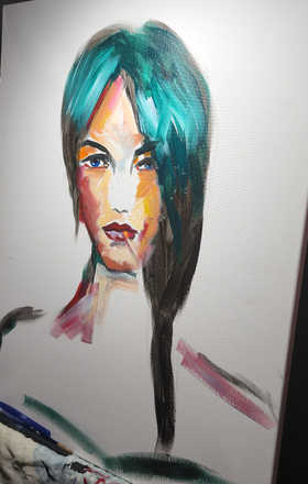 Zoya Tavangar · AB2316-3-3 · Round 3 Easel 3