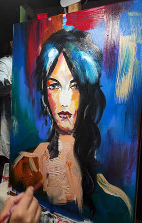 Zoya Tavangar · AB2316-3-3 · Round 3 Easel 3