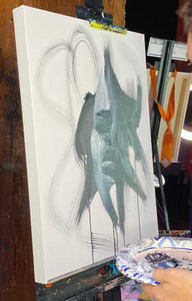 Hashem Abdel-Hadi · AB2321-1-1 · Round 1 Easel 1
