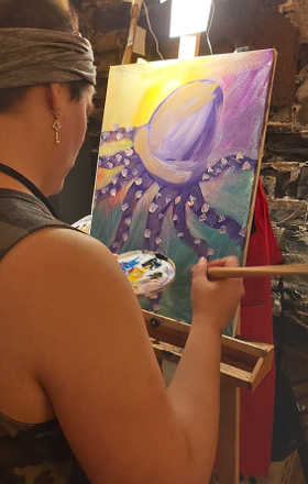 Véronique Michaud · AB2324-1-2 · Round 1 Easel 2