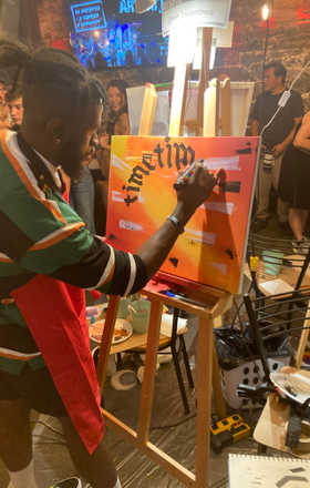 Olivier Lwambwa · AB2324-1-4 · Round 1 Easel 4