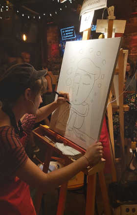 Audrey Manfredi · AB2324-2-4 · Round 2 Easel 4
