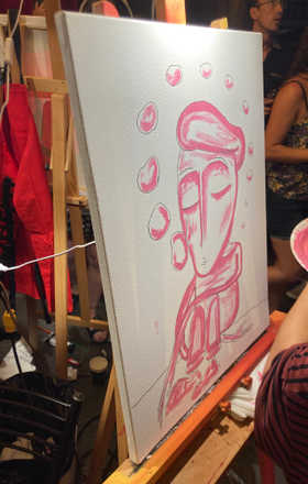 Audrey Manfredi · AB2324-2-4 · Round 2 Easel 4