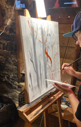 Catherine Lolli · AB2336-1-3 · Round 1 Easel 3