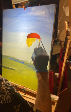 Daniel Arnold · AB2336-1-4 · Round 1 Easel 4