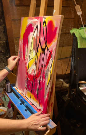 Amanda Jeanne · AB2336-2-1 · Round 2 Easel 1