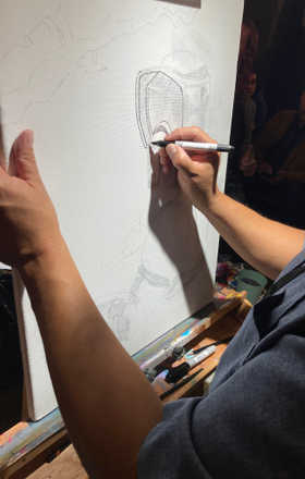 Lauro Cabana · AB2336-2-2 · Round 2 Easel 2