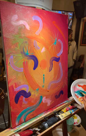 Houda · AB2336-2-4 · Round 2 Easel 4