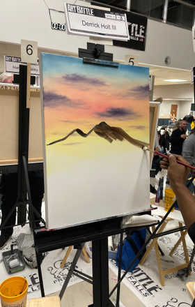 Derrick Holt III · AB2364-1-3 · Round 1 Easel 3