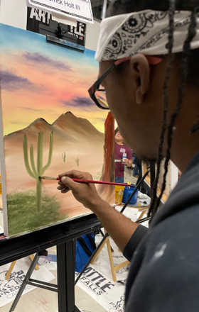 Derrick Holt III · AB2364-1-3 · Round 1 Easel 3