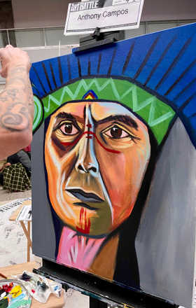 Anthony Campos · AB2364-4-2 · Round 4 Easel 2