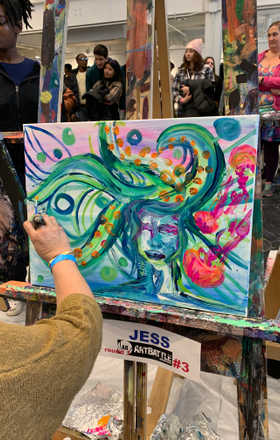Jess "Pickles" Clark · AB2370-1-3 · Round 1 Easel 3